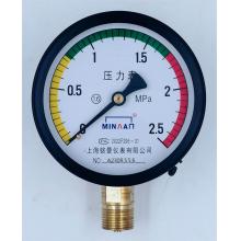 铭曼压力表Y100 0.6-2.5mpa