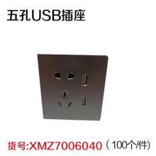 五孔USB插座 （100个/件)