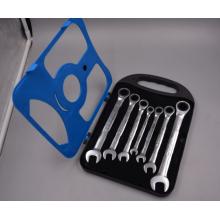 青海湖棘轮两用扳手7件套8-19mm（5个/盒）（20个/箱）