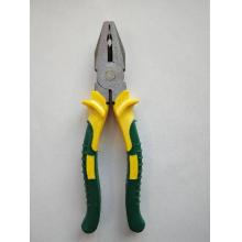 沪全工具欧式竹节柄钢丝钳8*200mm