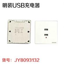 明装USB充电器