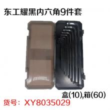 东工耀黑内六角9件套 盒(10),箱(60)